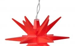 LED 3D-Stern | Rot 6 LED 3D-Stern | Rot -Innenleuchten Verkaufsladen 11502348 2 202209222233