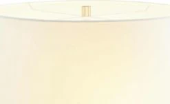 Trio Stehleuchte, 3-flammig, Nickel-matt, Stoffschirm weiß | silberfarben -Innenleuchten Verkaufsladen 11680026 4 202201122234