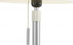 Trio Tischleuchte, 1-flammig, Nickel-matt, Stoffschirm weiß 8 Trio Tischleuchte, 1-flammig, Nickel-matt, Stoffschirm weiß -Innenleuchten Verkaufsladen 11680029 2 202102232235