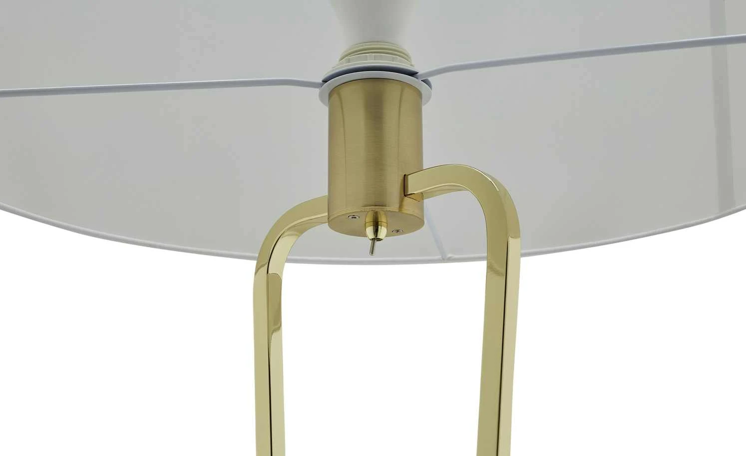 Trio Stehleuchte, 1-flammig messing matt 5 Trio Stehleuchte, 1-flammig messing matt – Bild 5