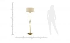 Trio Stehleuchte, 1-flammig messing matt 13 Trio Stehleuchte, 1-flammig messing matt -Innenleuchten Verkaufsladen 11680035 5 202106082233