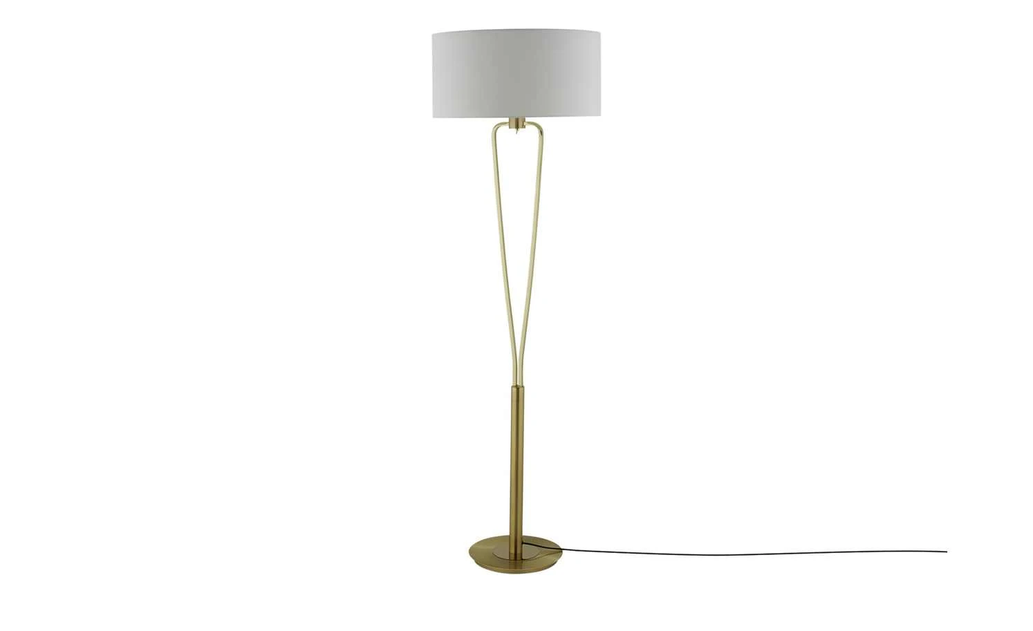 Trio Stehleuchte, 1-flammig messing matt 6 Trio Stehleuchte, 1-flammig messing matt – Bild 6