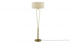 Trio Stehleuchte, 1-flammig messing matt