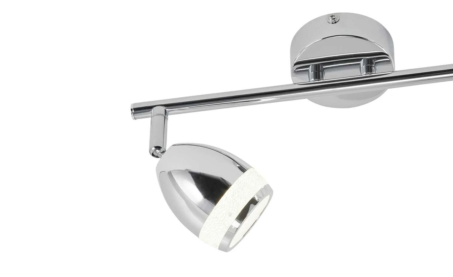 LED-Badspot, 2-flammig, chrom 2 LED-Badspot, 2-flammig, chrom – Bild 2