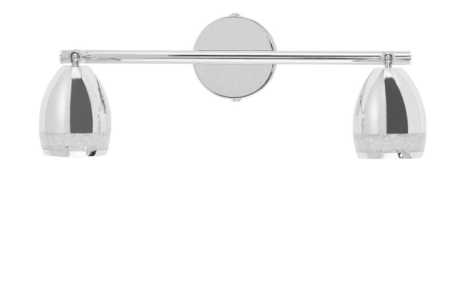 LED-Badspot, 2-flammig, chrom 4 LED-Badspot, 2-flammig, chrom – Bild 4