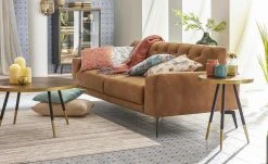 Tischleuchte, 1-flammig, Messing matt