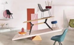 Tischleuchte, 1-flammig, Softgrün