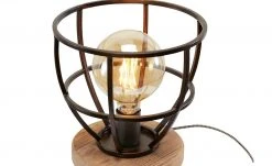 Tischleuchte, 1-flammig, Metallkorb schwarz -Innenleuchten Verkaufsladen 11680348 5 202111052251