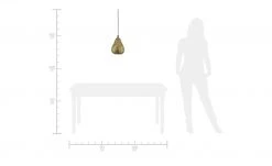 Trio Pendelleuchte, 1-flammig, Altmessing 13 Trio Pendelleuchte, 1-flammig, Altmessing -Innenleuchten Verkaufsladen 11680369 4 202106082233