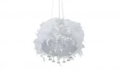 HOME STORY Pendelleuchte, 1-flammig, mit Federn und Glasbehang -Innenleuchten Verkaufsladen 11680418 2 201906052231