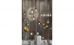 HOME STORY Decken-/ Wandleuchte, 5-flammig Pipe