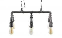 HOME STORY Pendelleuchte, 6-flammig, Schwarz 12 HOME STORY Pendelleuchte, 6-flammig, Schwarz -Innenleuchten Verkaufsladen 11680436 1 201904262033