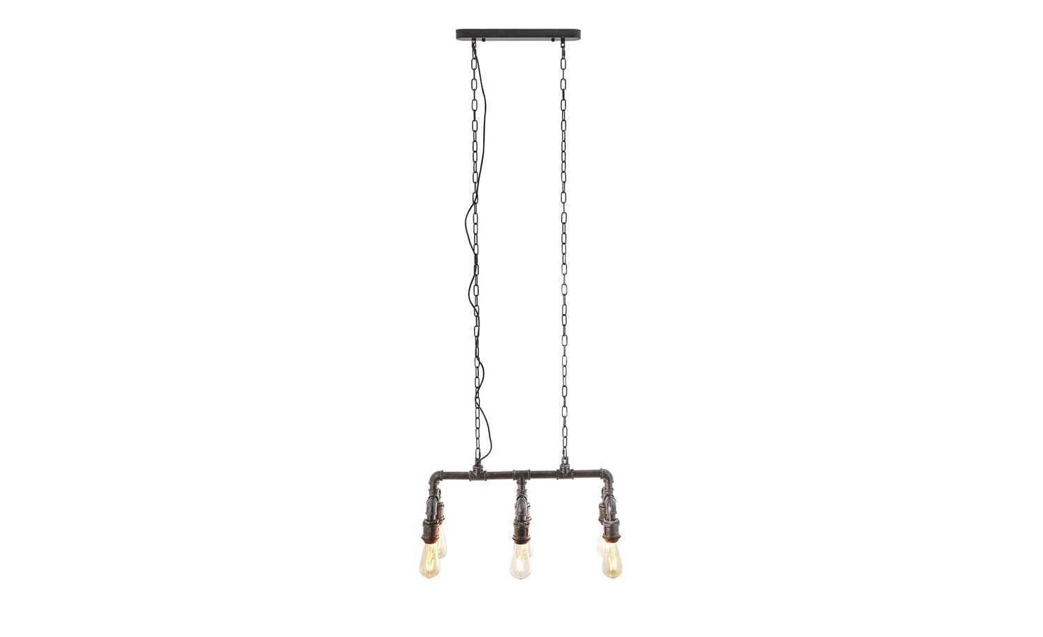 HOME STORY Pendelleuchte, 6-flammig, Schwarz 9 HOME STORY Pendelleuchte, 6-flammig, Schwarz – Bild 9