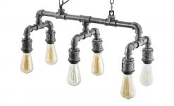 HOME STORY Pendelleuchte, 6-flammig, Schwarz 16 HOME STORY Pendelleuchte, 6-flammig, Schwarz -Innenleuchten Verkaufsladen 11680436 8 202012281333