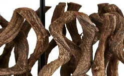 HOME STORY Tischleuchte, 1-flammig mit Holzdekor -Innenleuchten Verkaufsladen 11680465 1 201911152246