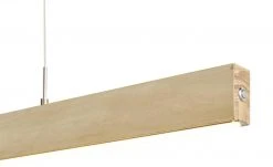 HOME STORY LED-Holz-Pendelleuchte, 1-flammig mit Dimmer -Innenleuchten Verkaufsladen 11680469 5 201911252247