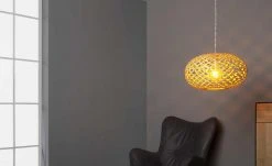 KHG Pendelleuchte, 1-flammig, nickel-matt/ holz 9 KHG Pendelleuchte, 1-flammig, nickel-matt/ holz -Innenleuchten Verkaufsladen 11680472 3 201911042249