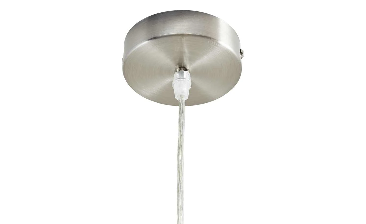 KHG Pendelleuchte, 1-flammig, nickel-matt/ holz 7 KHG Pendelleuchte, 1-flammig, nickel-matt/ holz – Bild 7