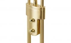 KHG LED-Deckenfluter, 2-flammig, messing-matt | Messing matt -Innenleuchten Verkaufsladen 11680490 5 201911282242