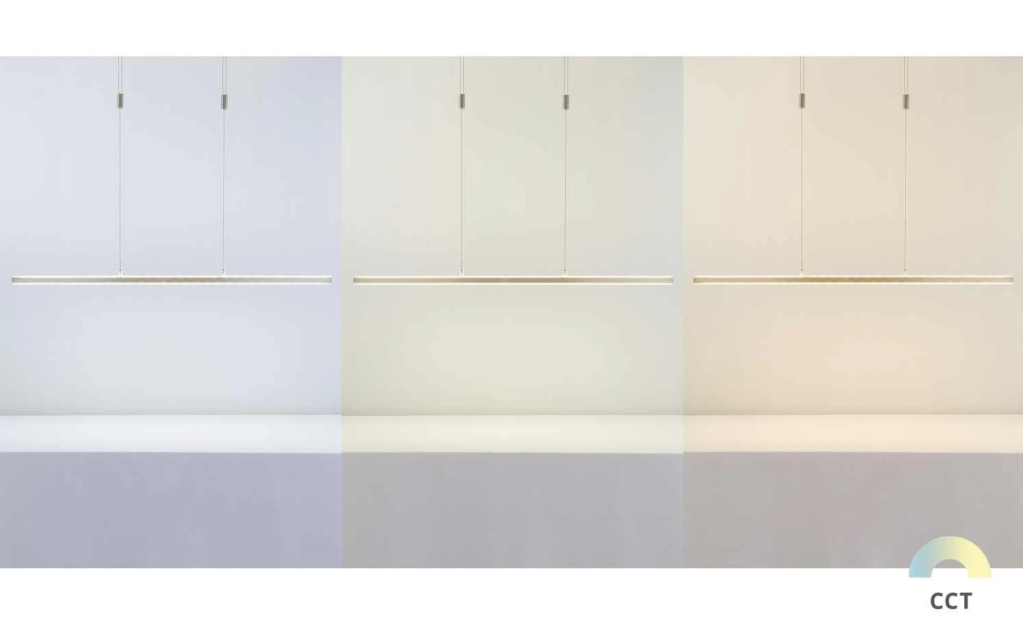 Fischer-Honsel LED-Pendelleuchte, Nickel-matt mit Dimmer 2 Fischer-Honsel LED-Pendelleuchte, Nickel-matt mit Dimmer – Bild 2