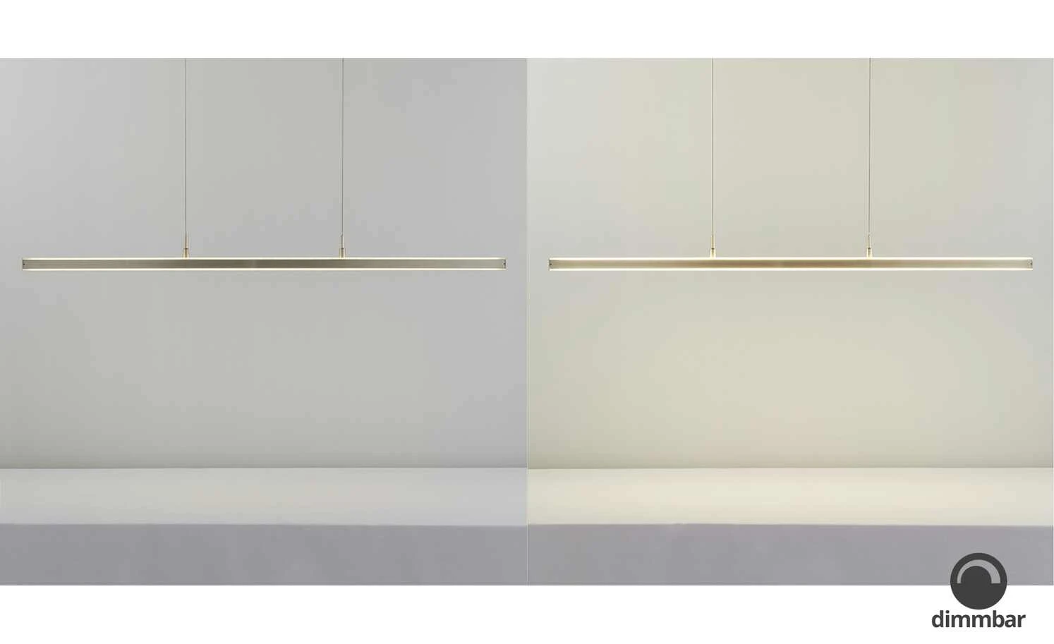 Fischer-Honsel LED-Pendelleuchte, Nickel-matt mit Dimmer 1 Fischer-Honsel LED-Pendelleuchte, Nickel-matt mit Dimmer