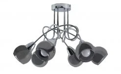 HOME STORY Deckenleuchte, 6-flammig, Rauchglas -Innenleuchten Verkaufsladen 11680540 4 202106102233