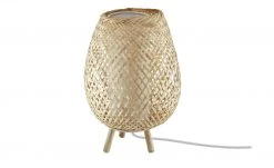 HOME STORY Tischleuchte, 1-flammig, Bambusoptik -Innenleuchten Verkaufsladen 11680543 1 201911152246