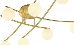 KHG Deckenleuchte, 8-flammig, Messing mit Glaskugeln 5 KHG Deckenleuchte, 8-flammig, Messing mit Glaskugeln -Innenleuchten Verkaufsladen 11680563 3 202006091056