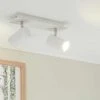 Trio Deckenspot, 2-flammig, weiß