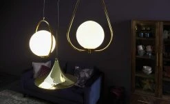 KHG Pendelleuchte, 1-flammig, altmessing mit Glaskugel 13 KHG Pendelleuchte, 1-flammig, altmessing mit Glaskugel -Innenleuchten Verkaufsladen 11680635 2 202002252238