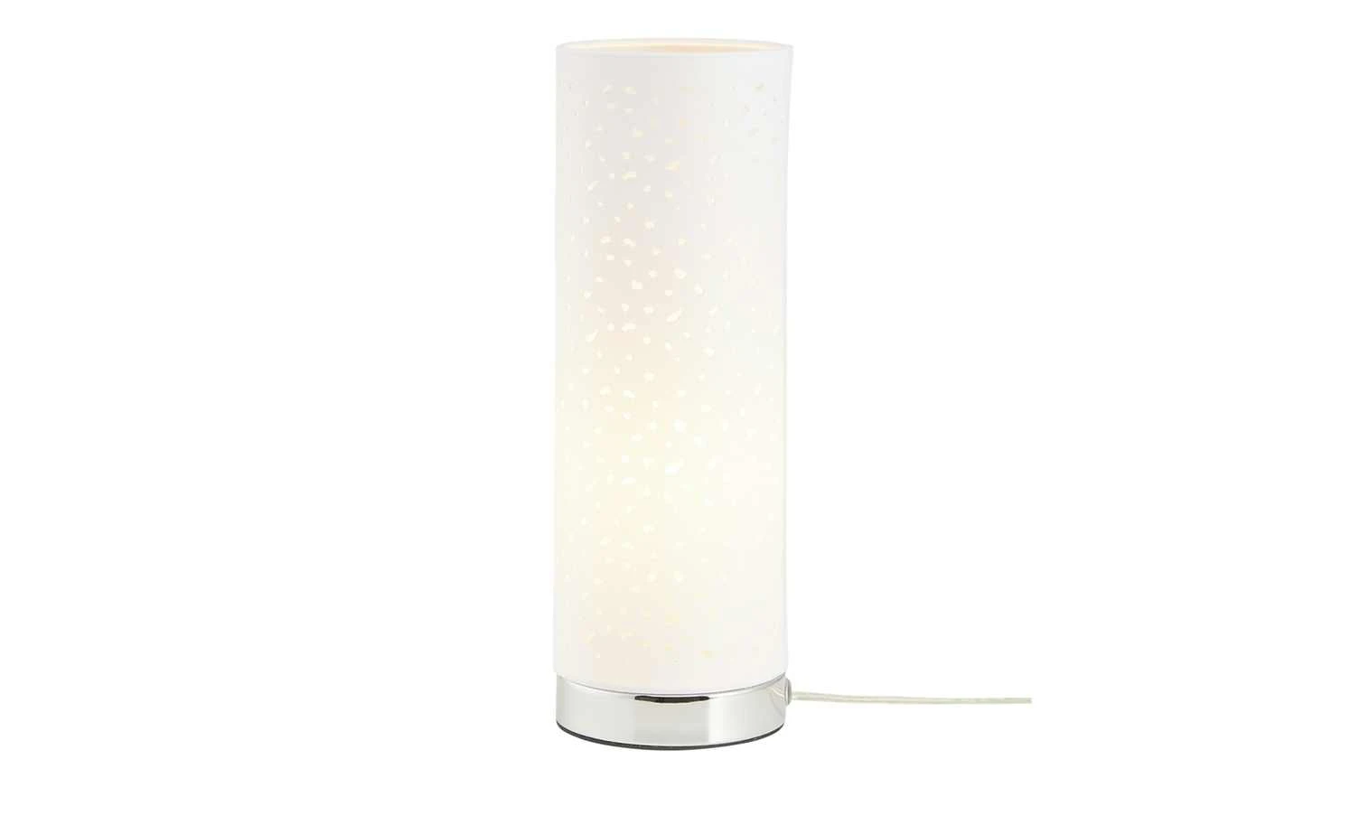 KHG Tischleuchte, 1-flammig, Stoffschirm weiß 6 KHG Tischleuchte, 1-flammig, Stoffschirm weiß – Bild 6