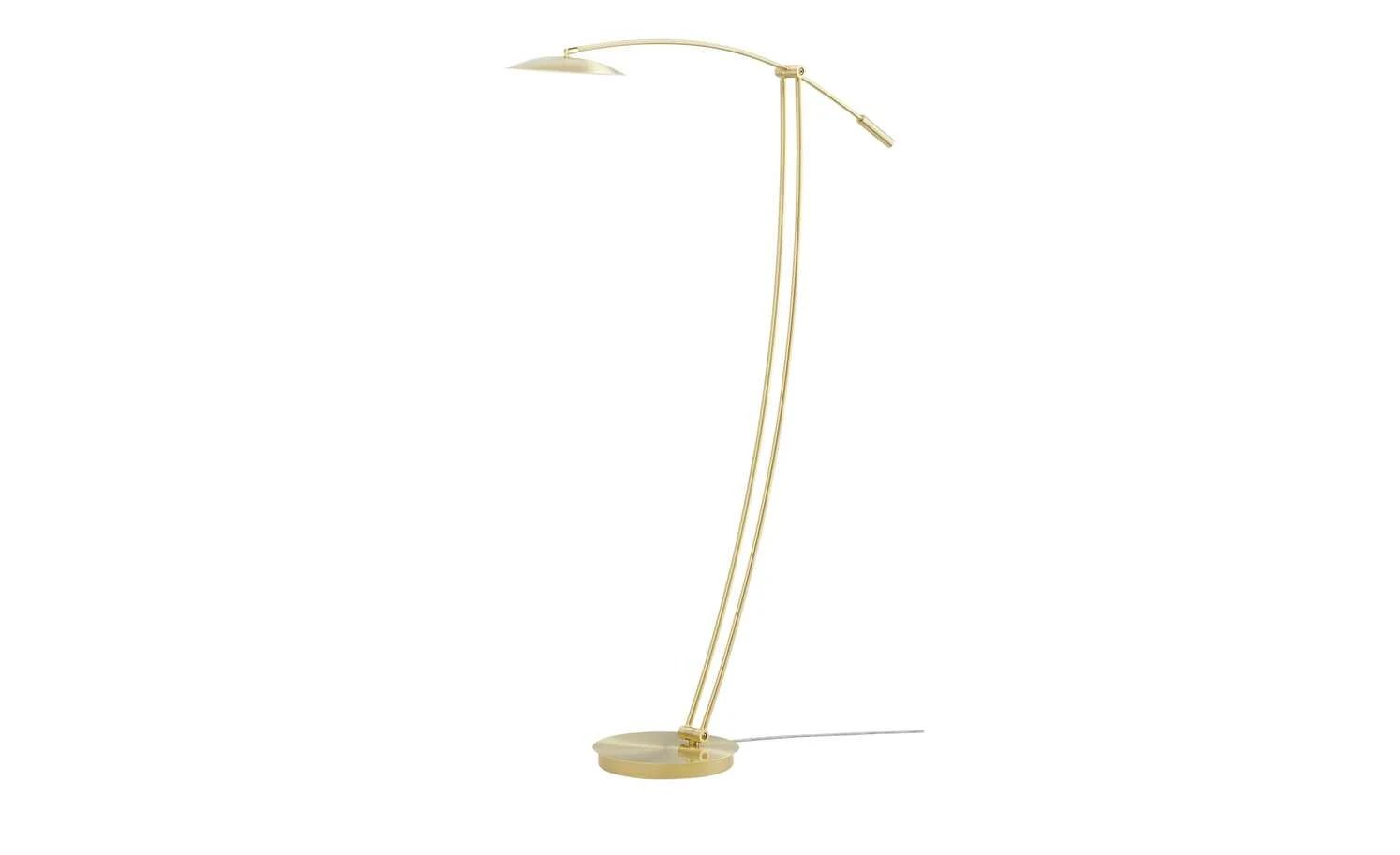 B-Leuchten LED-Stehleuchte messing matt mit Sensordimmer 4 B-Leuchten LED-Stehleuchte messing matt mit Sensordimmer – Bild 4