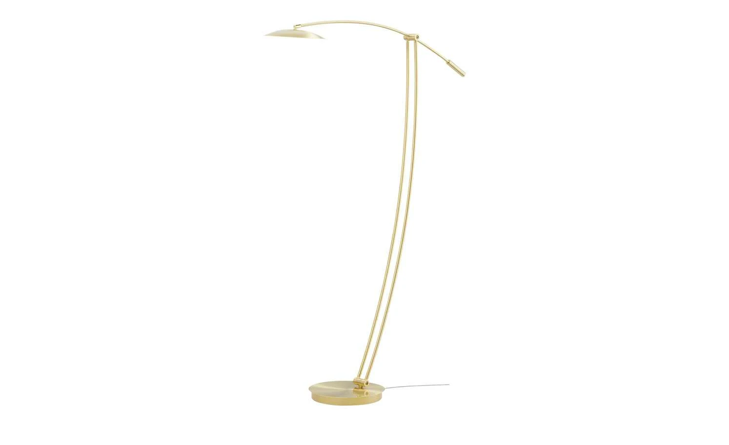 B-Leuchten LED-Stehleuchte messing matt mit Sensordimmer 3 B-Leuchten LED-Stehleuchte messing matt mit Sensordimmer – Bild 3