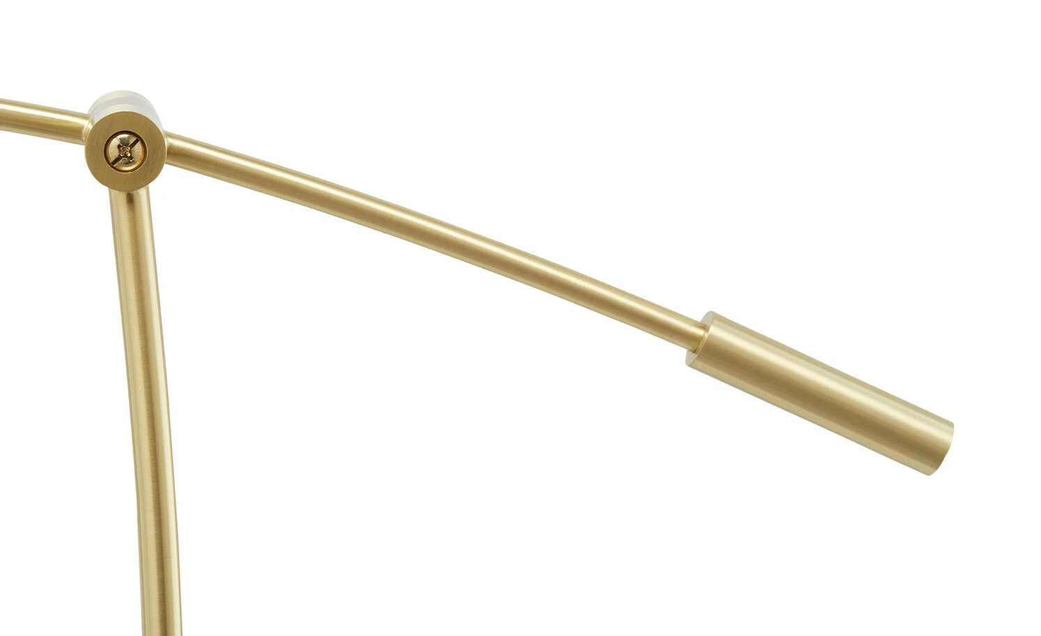 B-Leuchten LED-Stehleuchte messing matt mit Sensordimmer 6 B-Leuchten LED-Stehleuchte messing matt mit Sensordimmer – Bild 6