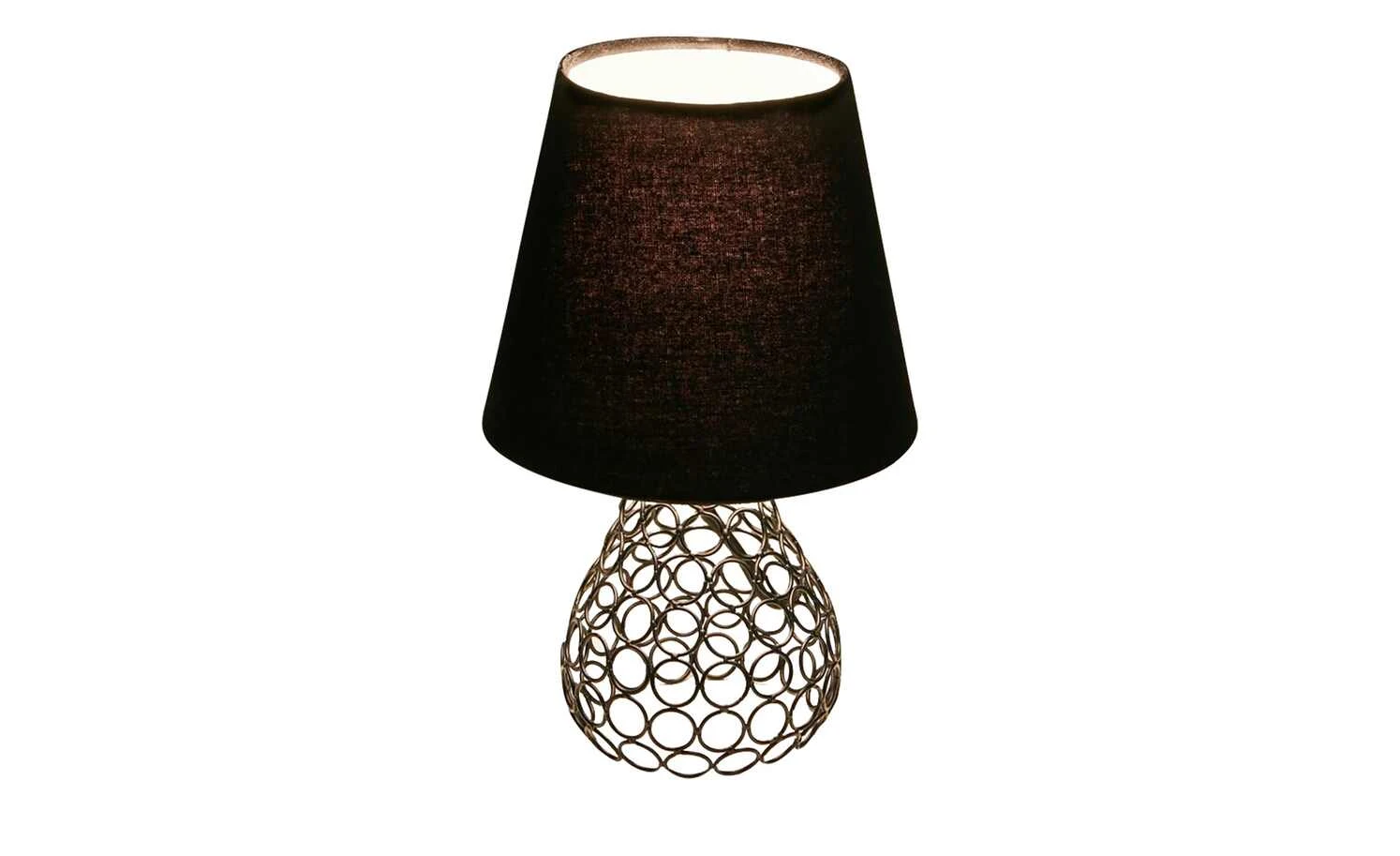 Tischleuchte, 1-flammig, Fuß Metallgestell 5 Tischleuchte, 1-flammig, Fuß Metallgestell – Bild 5