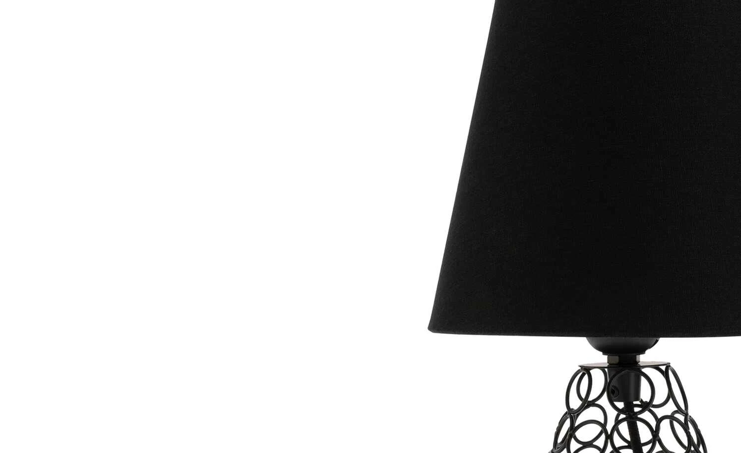 Tischleuchte, 1-flammig, Fuß Metallgestell 7 Tischleuchte, 1-flammig, Fuß Metallgestell – Bild 7