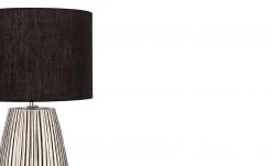 Keramik-Tischleuchte, 1-flammig, silber/schwarz 10 Keramik-Tischleuchte, 1-flammig, silber/schwarz -Innenleuchten Verkaufsladen 11684111 2 202201102232