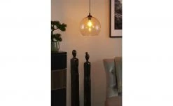 Pendelleuchte, 1-flammig, Glas bernsteinfarben -Innenleuchten Verkaufsladen 11684398 5 202006091054