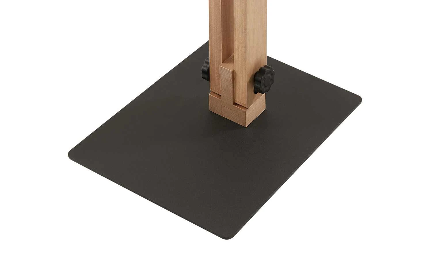 Stehleuchte, 1-flammig, Metall schwarz/ Holz 7 Stehleuchte, 1-flammig, Metall schwarz/ Holz – Bild 7