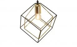 Pendelleuchte, 6-flammig, schwarz/messing Kubus -Innenleuchten Verkaufsladen 11684409 1 202006091054