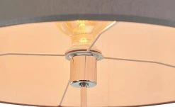 Stehleuchte, 1-flammig, Stoffschirm grau -Innenleuchten Verkaufsladen 11684416 2 202001282234