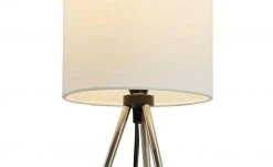 KHG Tischleuchte, 1-flammig, Dreibein, Schirm weiß -Innenleuchten Verkaufsladen 11684538 3 202006091055