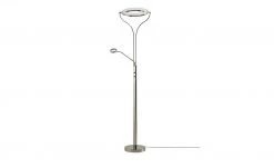 Meisterleuchten LED-Deckenfluter, 2-flammig, schwarz/chrom