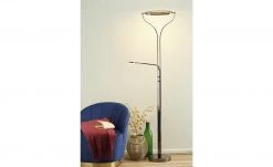 Meisterleuchten LED-Deckenfluter, 2-flammig, schwarz/chrom -Innenleuchten Verkaufsladen 11684544 3 202006091055