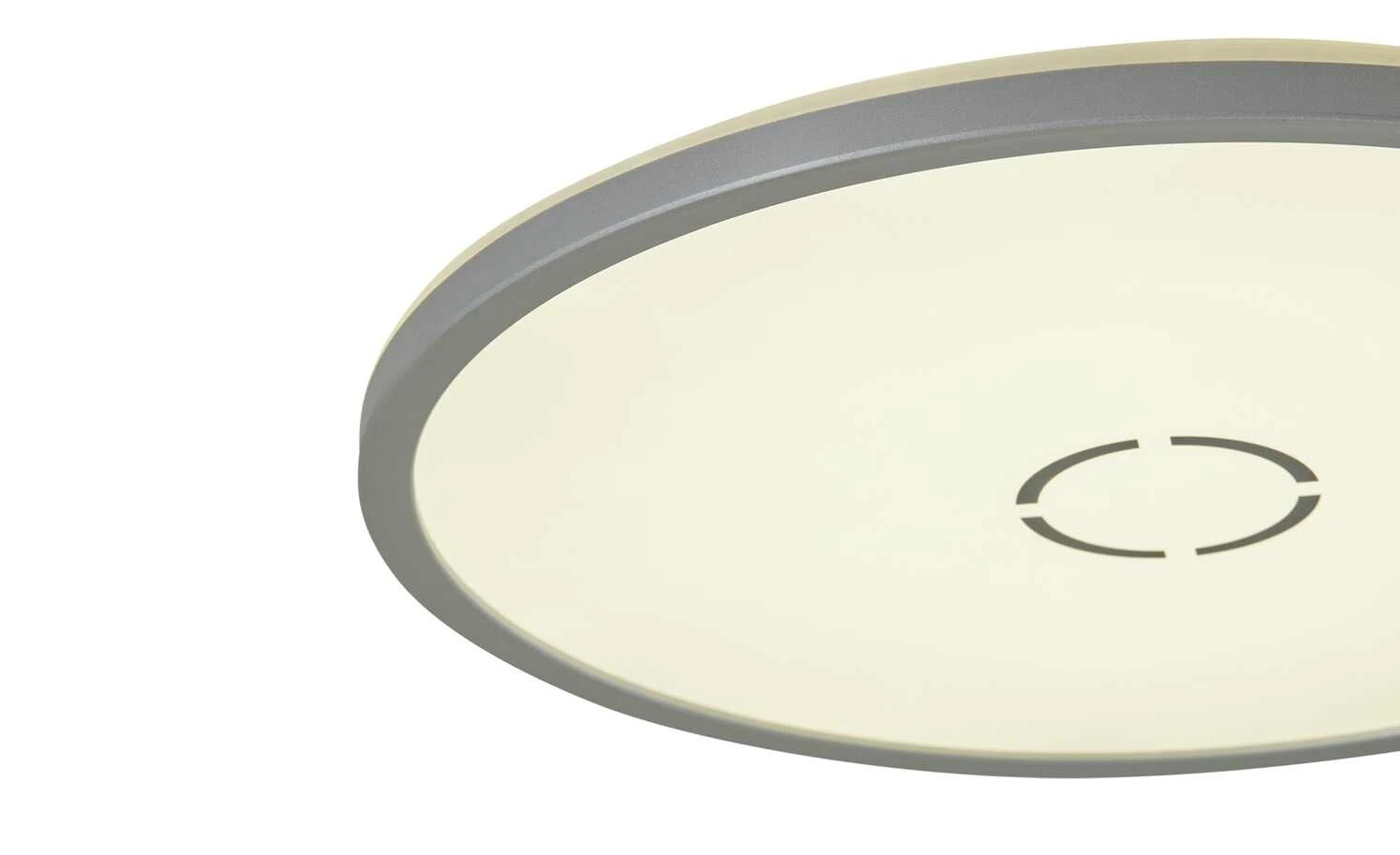 LED-Deckenleuchte, silber mit Hintergrundbeleuchtung | silberfarben 4 LED-Deckenleuchte, silber mit Hintergrundbeleuchtung | silberfarben – Bild 4