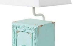 Tischleuchte, 1-flammig, blau mit Schublade 10 Tischleuchte, 1-flammig, blau mit Schublade -Innenleuchten Verkaufsladen 11684597 3 202001082240