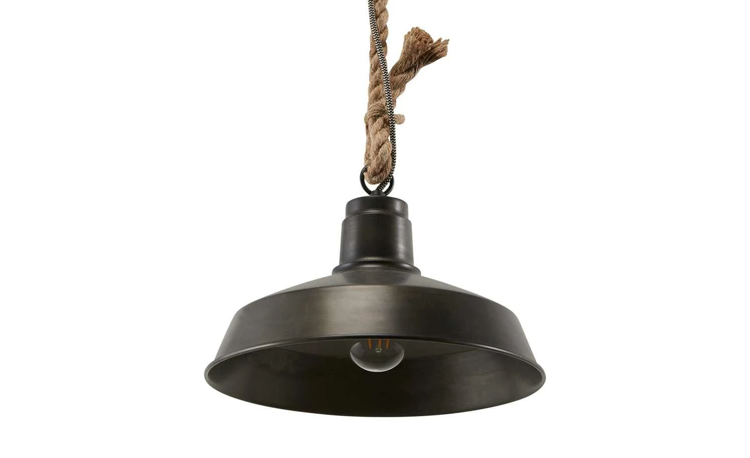 Pendelleuchte, 1-flammig Metall schwarz 3 Pendelleuchte, 1-flammig Metall schwarz – Bild 3