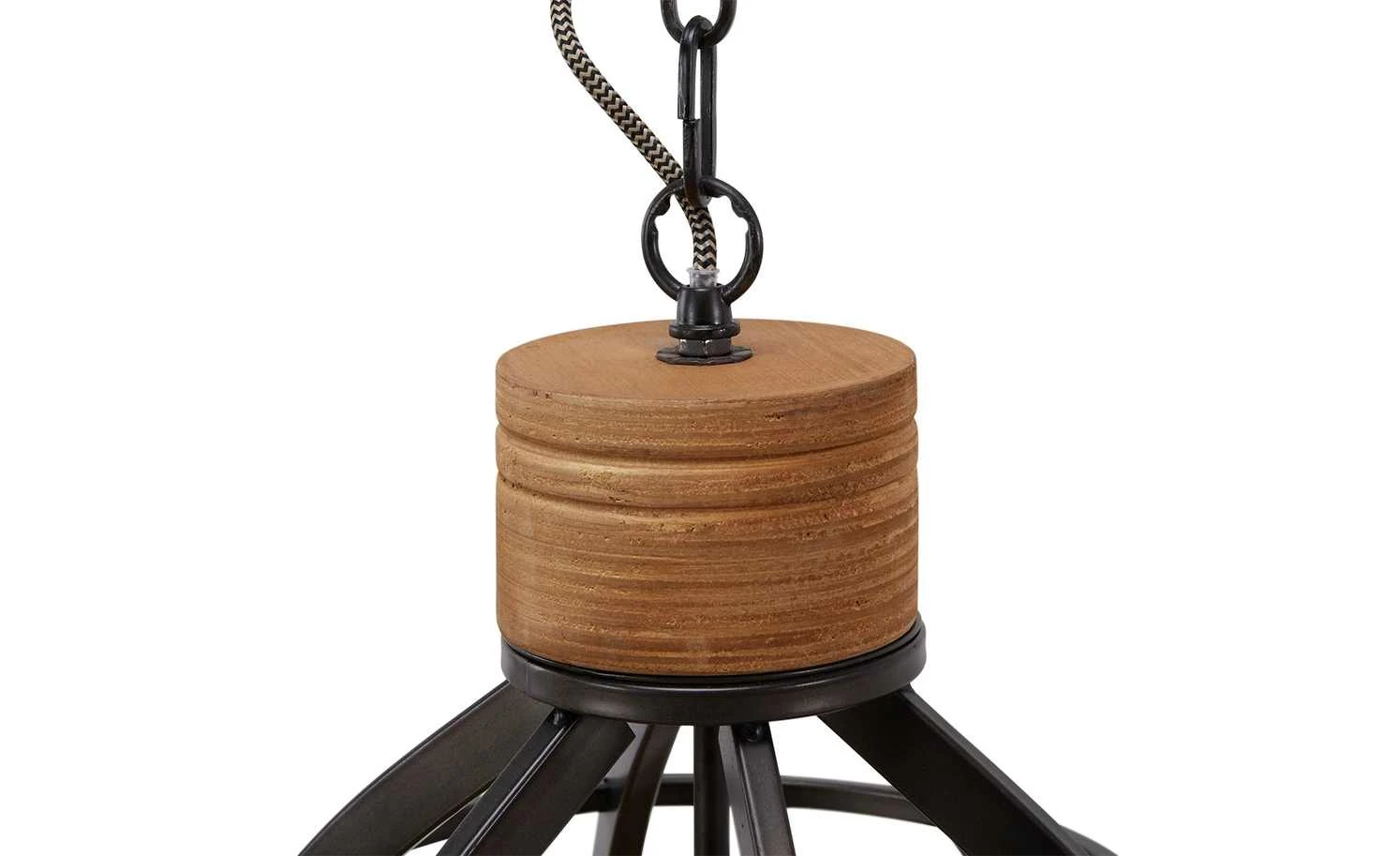 Pendelleuchte, 3-flammig, Metall schwarz 8 Pendelleuchte, 3-flammig, Metall schwarz – Bild 8