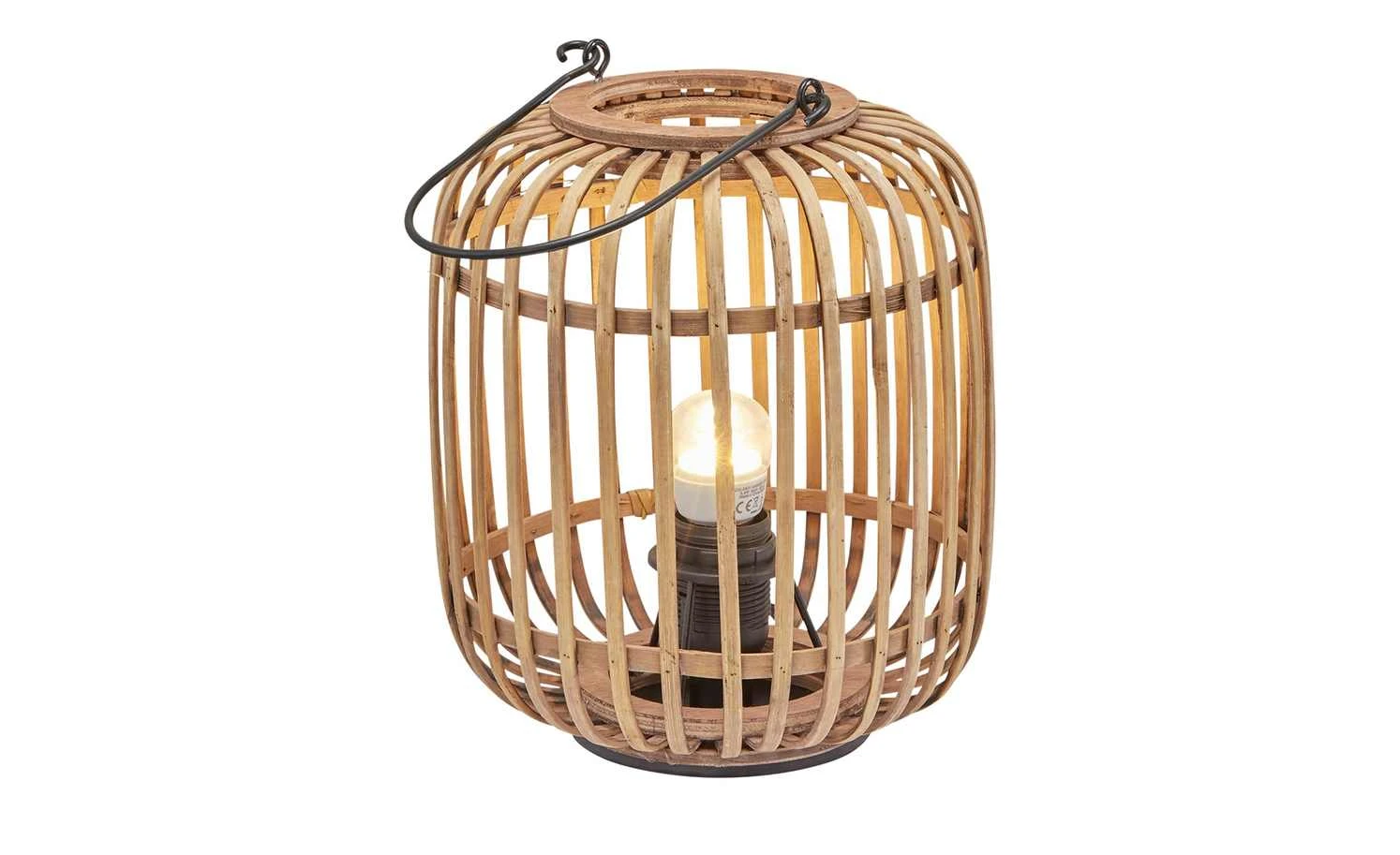 Tischleuchte, 1-flammig, Holzlamellen 8 Tischleuchte, 1-flammig, Holzlamellen – Bild 8