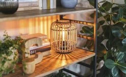 Tischleuchte, 1-flammig, Holzlamellen 17 Tischleuchte, 1-flammig, Holzlamellen -Innenleuchten Verkaufsladen 11684609 3 202004072239